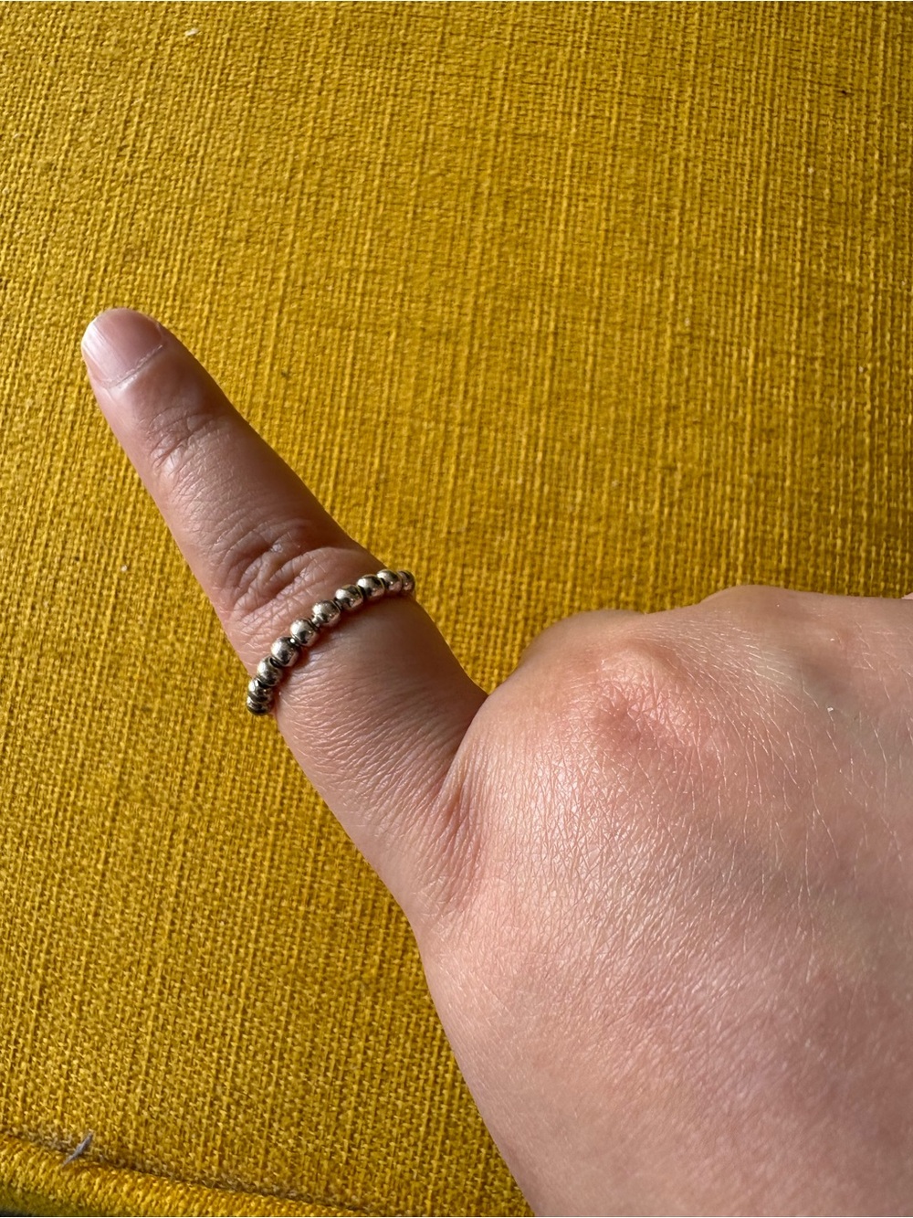 925 Sterling Silver Anxiety Spinning Ring